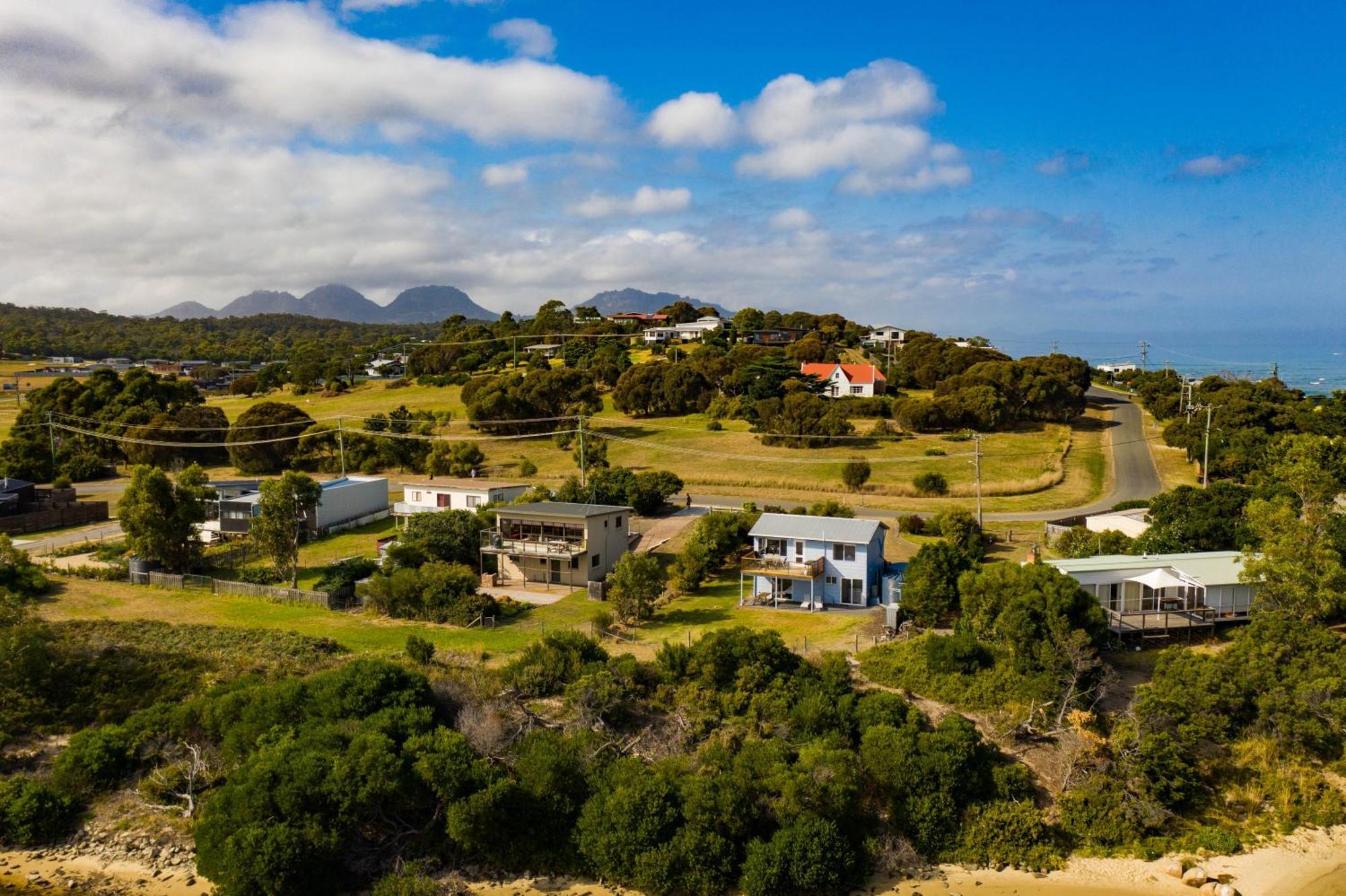 The Blue House Villa Coles Bay Buitenkant foto